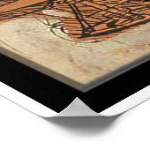 Leonardo Davinci Poster (Ecke)