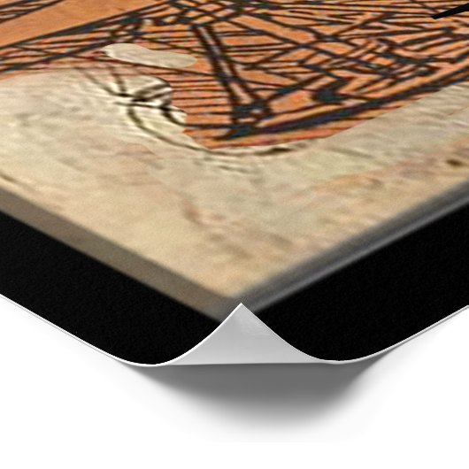 Leonardo Davinci Poster (Ecke)