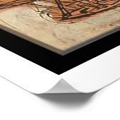 Leonardo Davinci Poster (Ecke)