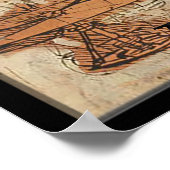 Leonardo Davinci Poster (Ecke)