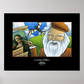 Leonardo daVinci Poster