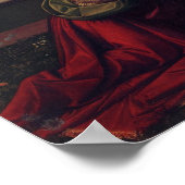 Leonardo DaVinci Verkündigung Angel Druck Poster (Ecke)