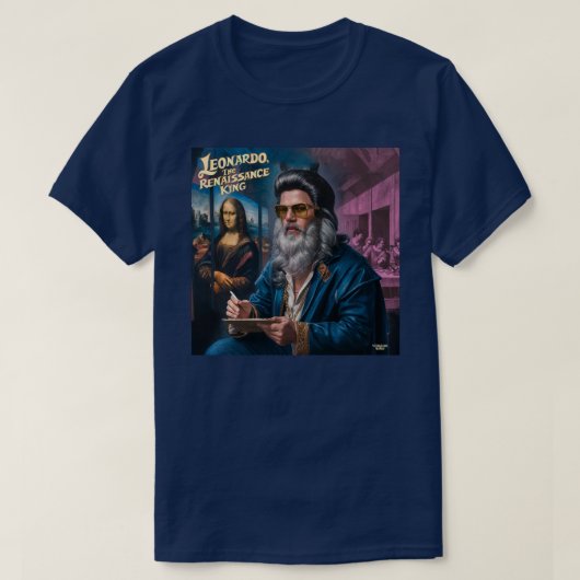 Leonardo, der König der Renaissance T-Shirt (Design vorne)