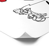 Leonardo Familienwappen Poster (Ecke)