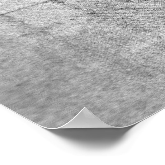 Leonardo Holzgeere Zeichnend Poster (Ecke)