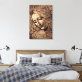Leonardo La Scapigliata Renaissance Leinwand Kunst (Insitu (Schlafzimmer))