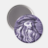 Leonardo Magnet (Vorderseite/Rückseite)