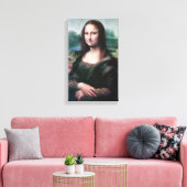 Leonardo Mona Lisa Leinwanddruck (Insitu (Wohnzimmer))