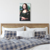 Leonardo Mona Lisa Leinwanddruck (Insitu (Schlafzimmer))