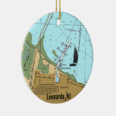 Leonardo NJ Chart Keramik Ornament (Rechts)