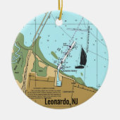 Leonardo NJ Chart Keramik Ornament (Vorne)