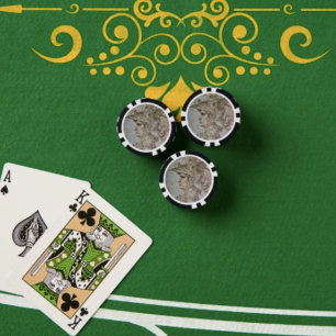 Leonardo’s Helmbedeckter Krieger-Pokerchip Pokerchips