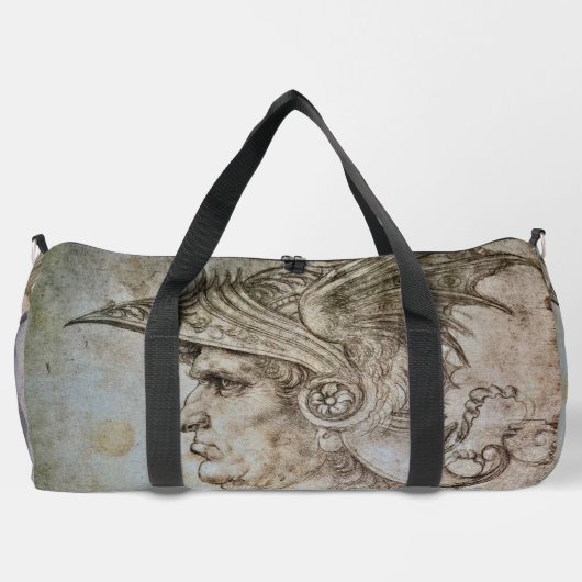 Leonardo’s Helmeted Warrior Duffle Bag (Rückseite)