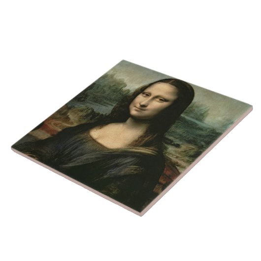 Leonardo Vinci | Mona Lisa, c.1503-6 Fliese (Seite)