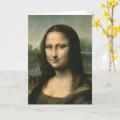 Leonardo Vinci | Mona Lisa, c.1503-6 Karte (Gelbe Blume)