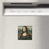 Leonardo Vinci | Mona Lisa, c.1503-6 Magnet (In Situ (Geschirrspüler))