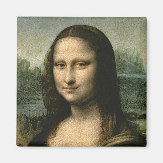 Leonardo Vinci | Mona Lisa, c.1503-6 Magnet (Vorne)