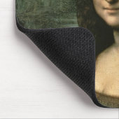 Leonardo Vinci | Mona Lisa, c.1503-6 Mousepad (Ecke)