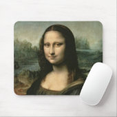 Leonardo Vinci | Mona Lisa, c.1503-6 Mousepad (Mit Mouse)