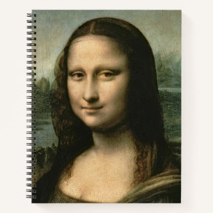 Leonardo Vinci Mona Lisa, c.1503-6 Notizblock