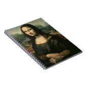 Leonardo Vinci | Mona Lisa, c.1503-6 Notizblock (Rechte Seite)
