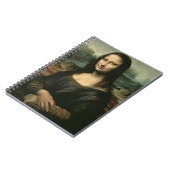 Leonardo Vinci | Mona Lisa, c.1503-6 Notizblock (Linke Seite)