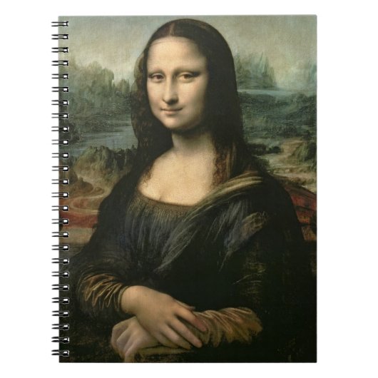 Leonardo Vinci | Mona Lisa, c.1503-6 Notizblock (Vorderseite)