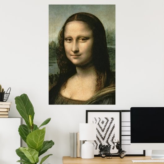 Leonardo Vinci | Mona Lisa, c.1503-6 Poster (Heimbüro)