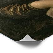 Leonardo Vinci | Mona Lisa, c.1503-6 Poster (Ecke)