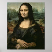 Leonardo Vinci | Mona Lisa, c.1503-6 Poster (Vorne)