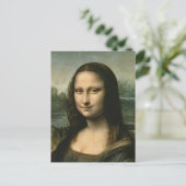 Leonardo Vinci | Mona Lisa, c.1503-6 Postkarte (Stehend Vorderseite)