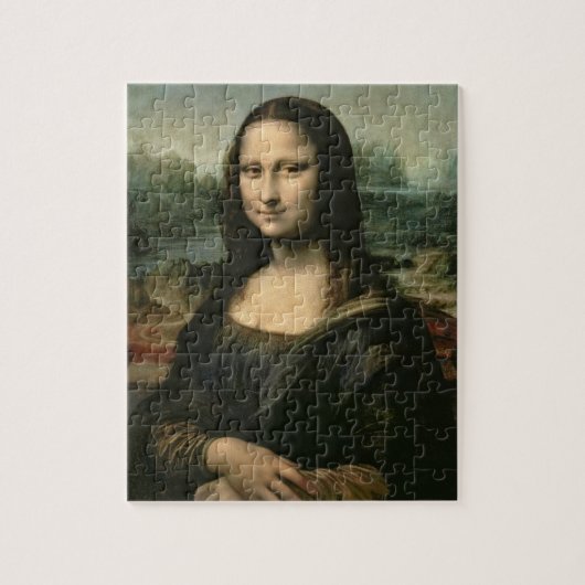 Leonardo Vinci | Mona Lisa, c.1503-6 Puzzle (Vertikal)