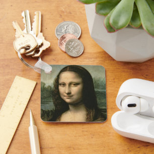 Leonardo Vinci Mona Lisa, c.1503-6 Schlüsselanhänger