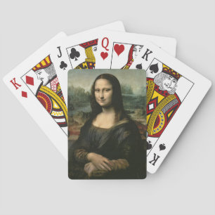 Leonardo Vinci Mona Lisa, c.1503-6 Spielkarten