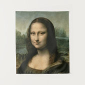 Leonardo Vinci | Mona Lisa, c.1503-6 Wandteppich (Vorderseite)