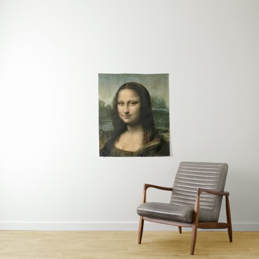 Leonardo Vinci | Mona Lisa, c.1503-6 Wandteppich (Beispiel)
