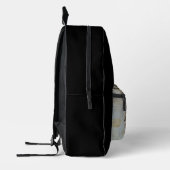 Leonardos behelmter Krieger Bedruckter Rucksack (Links)