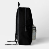 Leonardos behelmter Krieger Bedruckter Rucksack (Links)