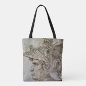 Leonardos behelmter Krieger Tasche (Rückseite)