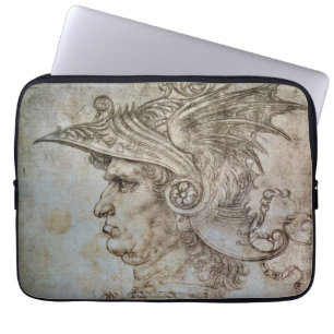 Leonardo's Helmeted Warrior Electronics Bag Laptopschutzhülle
