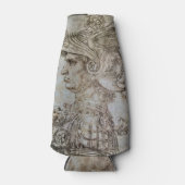 Leonardo's Helmeted Warrior Flaschenkühler (Vorderseite)
