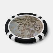 Leonardo's Helmeted Warrior Poker Chip (Einzeln)