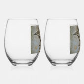 Leonardo's Helmeted Warrior Weinglas Ohne Stiel (Rechts)