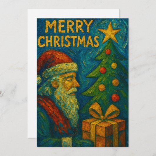 Leonardo's Holiday Masterpiece - Eine Renaissance Einladung (Vorne/Hinten)