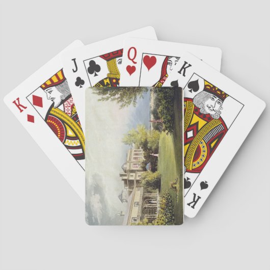 Leonard's Hill, aus Ackermanns 'Repository o Spielkarten (Rückseite)