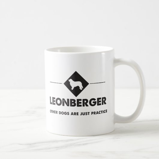 Leonberger - andere Hunde sind üblich Kaffeetasse (Rechts)