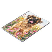 Leonberger Aquarell-Tagebuch Notizblock (Linke Seite)