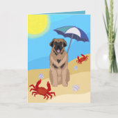 Leonberger Beach Postcard Karte (Vorderseite)