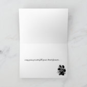 Leonberger Beileidskarte Karte (Innenseite)