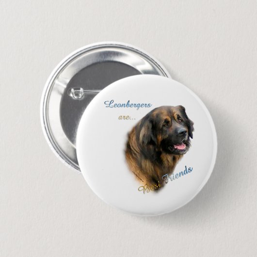 Leonberger Best Friend 2 - Button (Vorne & Hinten)